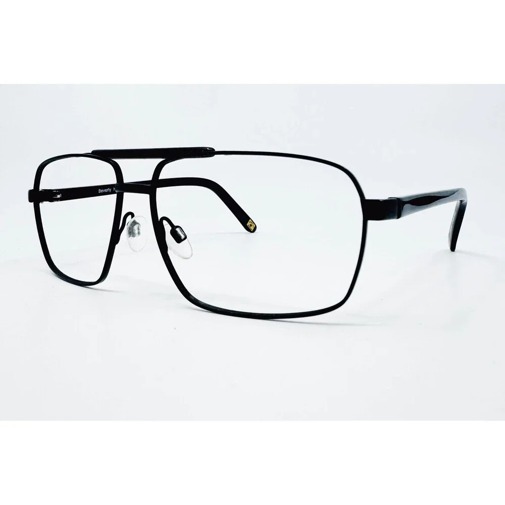Beverly Hills Polo Club Eyeglasses Mens Black BHPC 31 COL 90 58-14-135 58mm